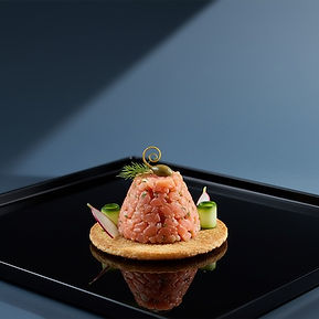 Bagel Salmon Tartare