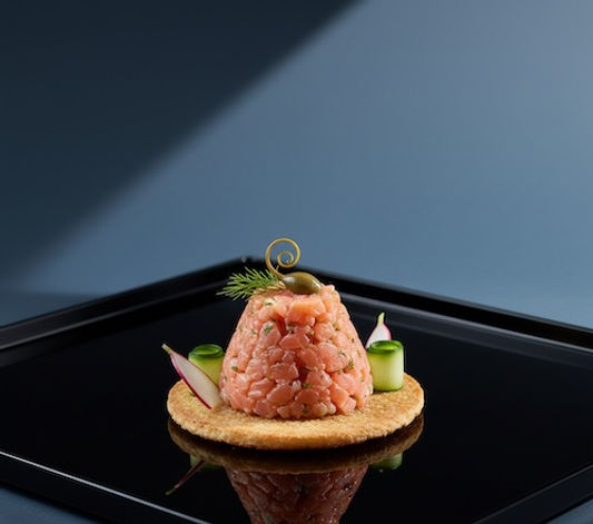 Bagel Salmon Tartare