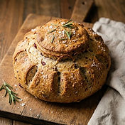 Cranberry Walnut Cottage Loaf