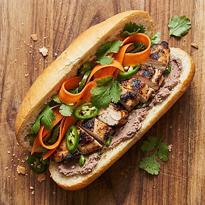 Chicken Liver Mush Banh Mi