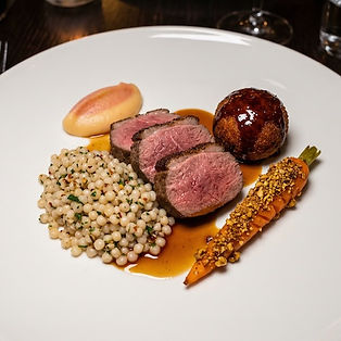 Moroccan Lamb with Giant Couscous