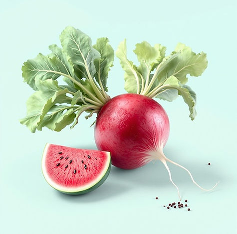 Watermelon Radishes