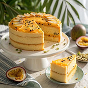 Gluten-Free Passion Fruit Cake