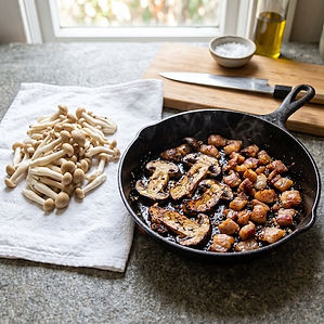Drying Mushrooms to Prevent Sliminess