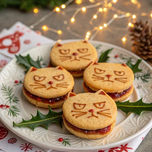 Spiced Orange Mincemeat Biscuits