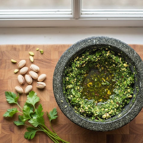 Pistachio Chimichurri