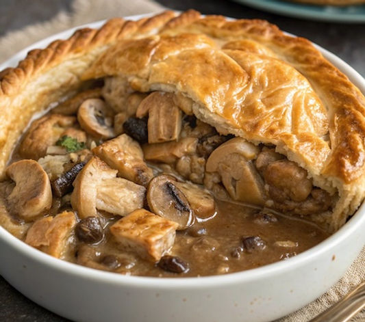 Chicken and Mushroom Pie