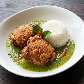 Thai Green Curry Fried Chicken