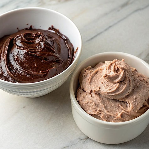 Mousse vs Ganache