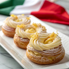 Limoncello Cream Choux-Nuts