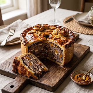 Middle Eastern Raised Game Pie