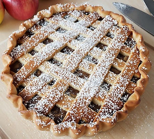 Slovakian Apple and Poppyseed Pie