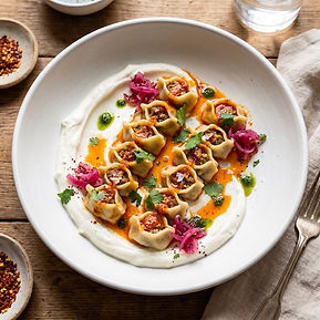 Lamb Manti, Aleppo Butter