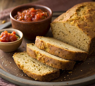 Mexican Bread with Warm Tomato Salsa