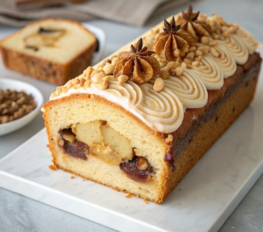 Umami Apple Loaf Cake