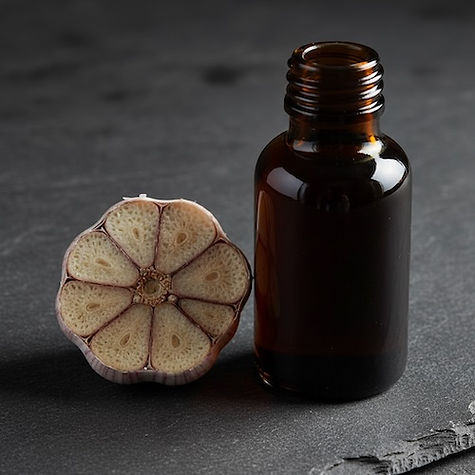 Burnt Black Garlic Oil