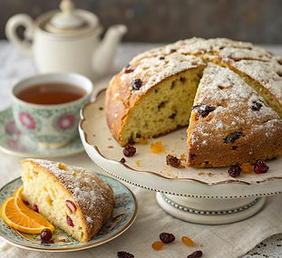 Cranberry and Orange Sweet Soda Bread