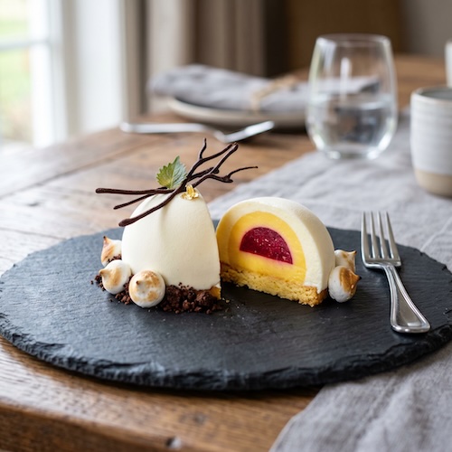 Yuzu Curd & Vanilla Shortbread