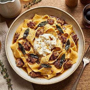 Pappardelle, Butternut & Sausage