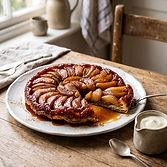 Cinnamon, Apple and Pear Tarte Tatin