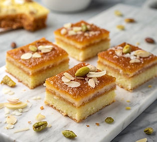 Antony's Cardamom and Coconut Burfi Traybake