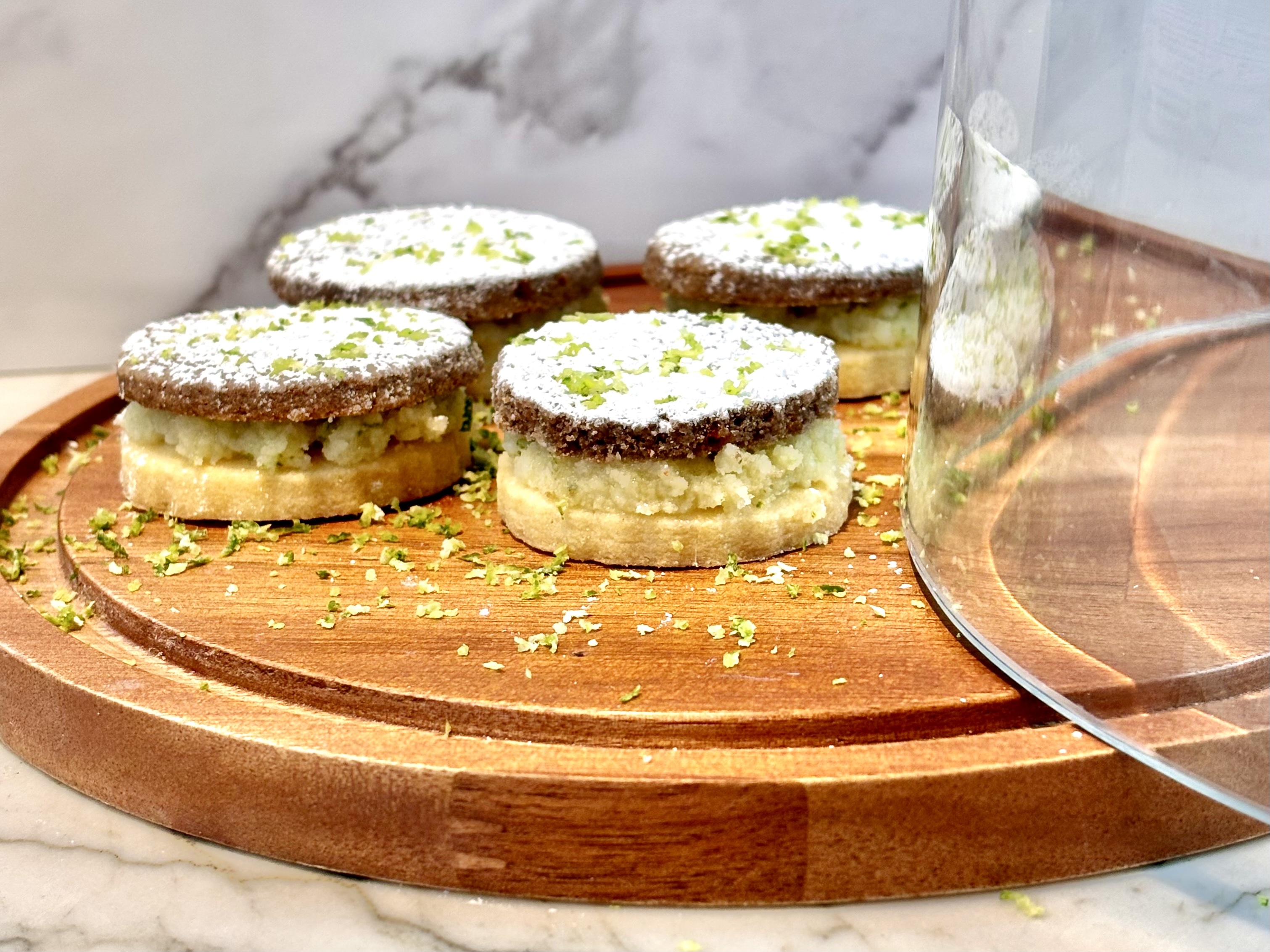 Ginger, Lime and Chili Biscuits