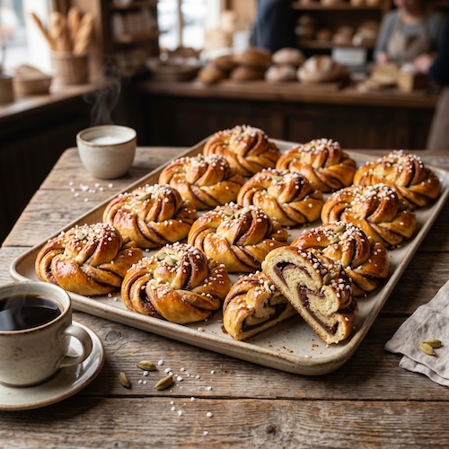 Chocolate Kardemummabullar