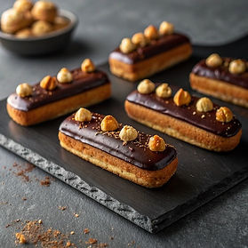 Coffee and Hazelnut Financiers