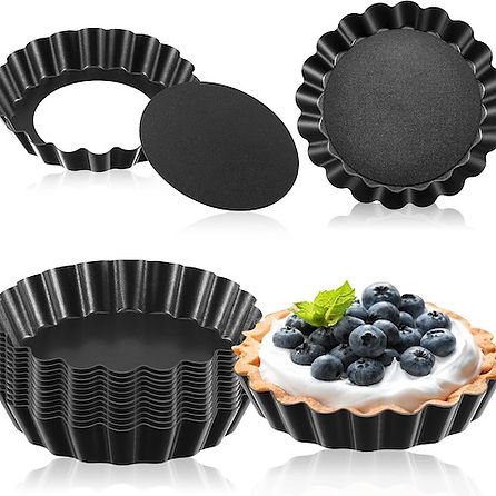 3" Fluted Tart Pans