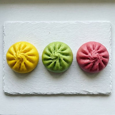 Flight of Three Coloured Bao