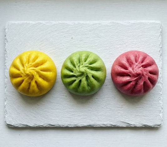 Flight of Three Coloured Bao