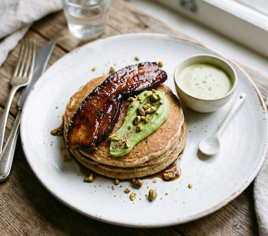 Masala Chai American Pancakes
