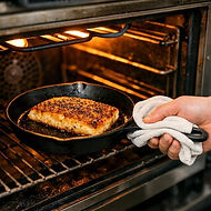Sear Plus Oven Finish for Crusted Fish