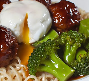 Turkey Meatballs with Asian Flavors