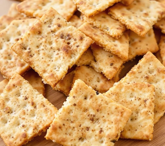 Smoky Cayenne Cumin and Chili Crackers