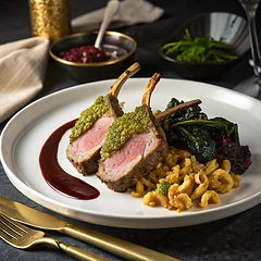 Herb-Crusted Lamb