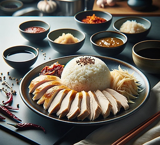 Hainanese Chicken Rice