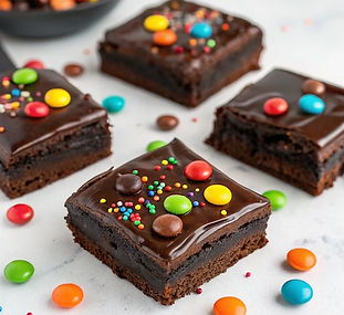 Ganache Chocolate Brownies