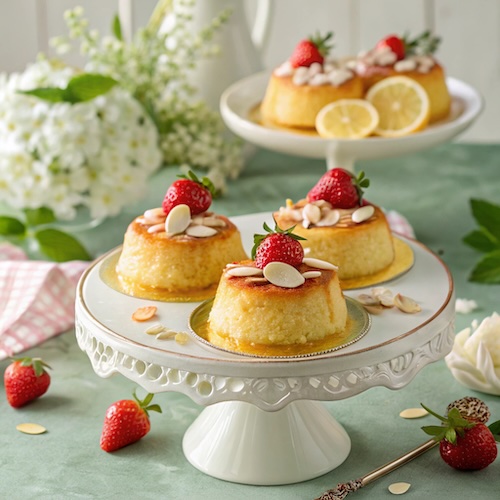 Elderflower Savarins