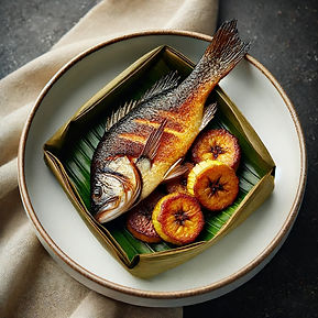 Roasted Grouper with Guajillo Pepper Glaze