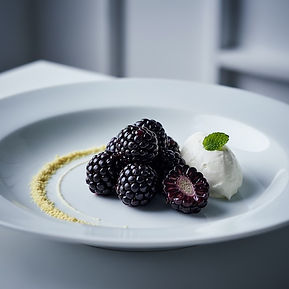 Pickled Blackberry Plate