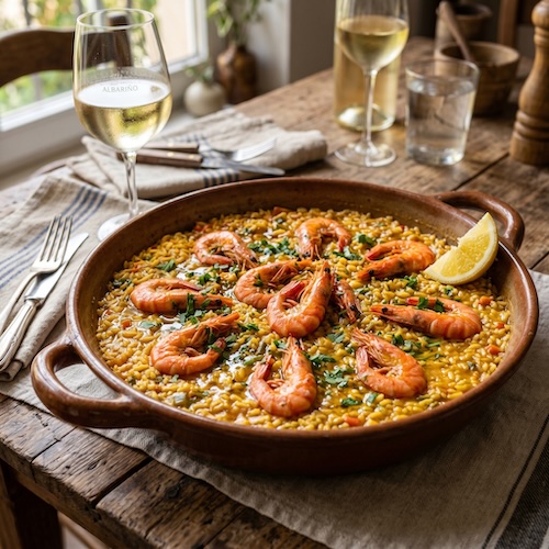Easy Arroz Meloso de Gambas