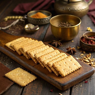 Fenugreek and Carom Seed Crackers