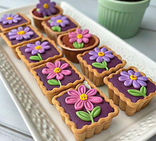 Almond Iced Biscuits