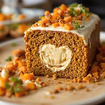 Halwa Surprise Loaf Cake photo
