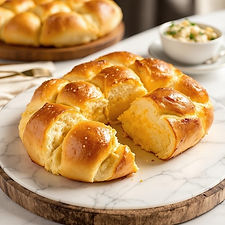Tear and Share Cheese and Onion Bread