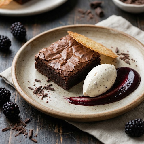 Black Forest Gateau Chocolate Brownie