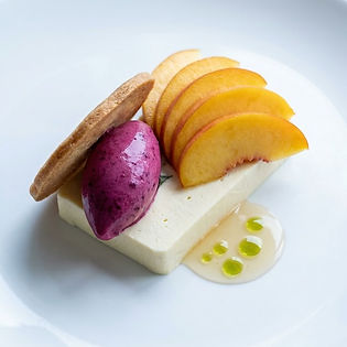 Fig Leaf and White Chocolate Parfait