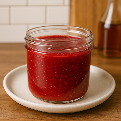 Rasberry Cognac Sauce