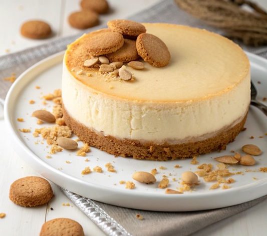 Baked Amaretto Cheesecake